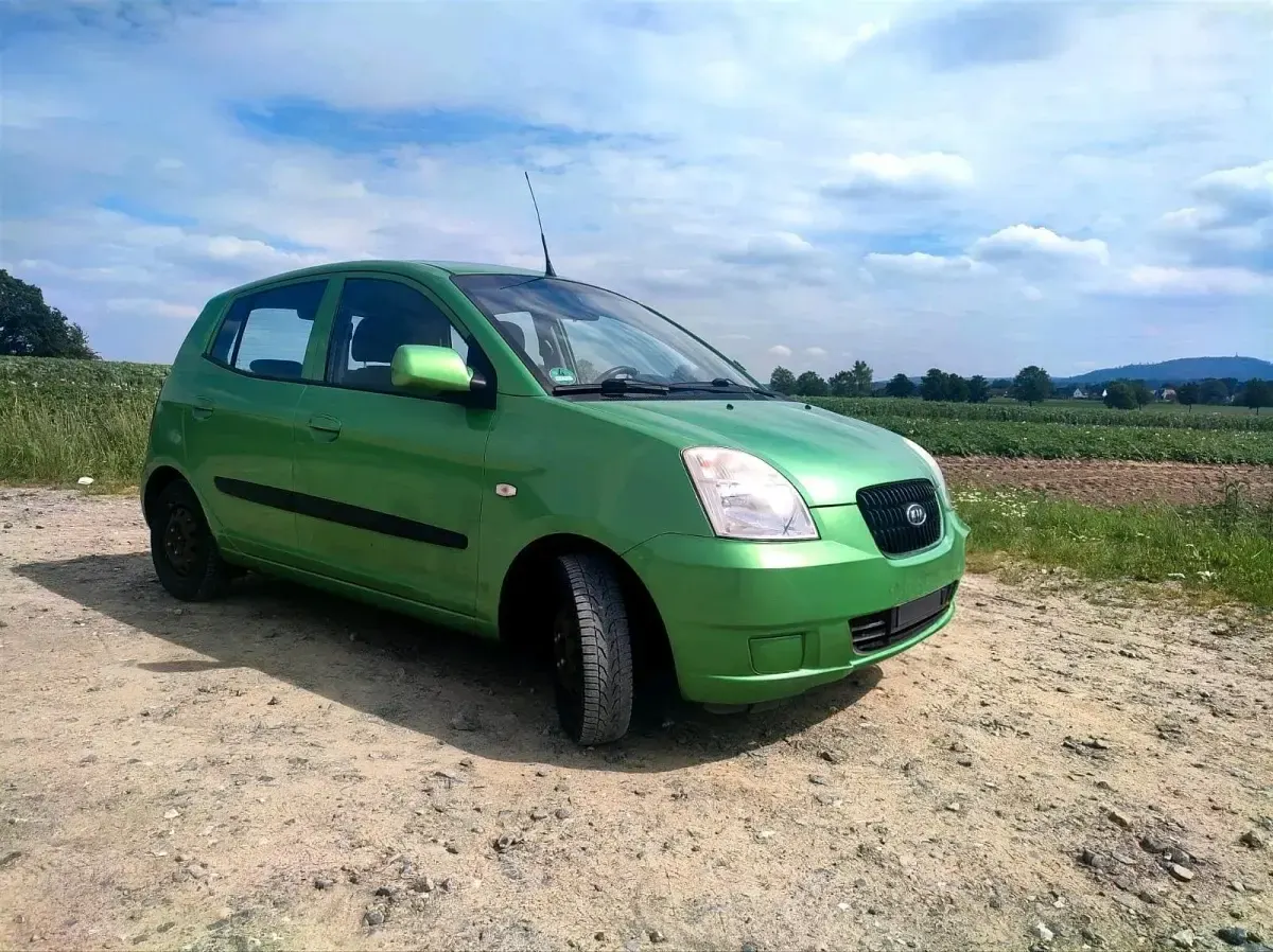 Gebraucht Kia Picanto LX 65 PS (47 kW) 2008 Grün Kleinwagen