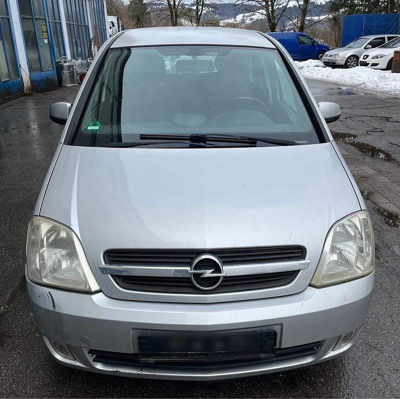 Gebraucht Opel Meriva 105 PS (77 kW) 2003 Silber Van / Kleinbus