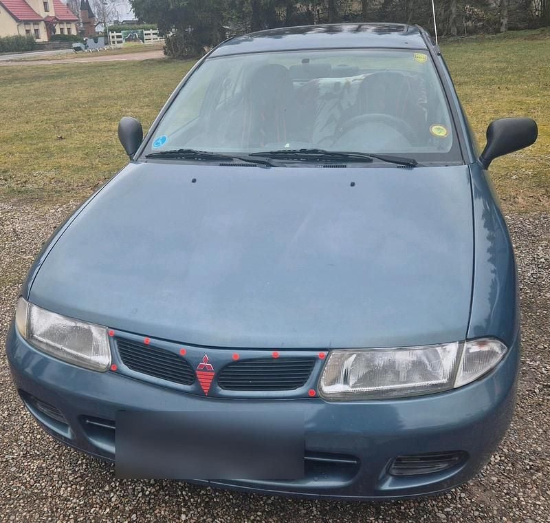 Gebraucht Mitsubishi Carisma 90 PS (66 kW) 1997 Blau Limousine