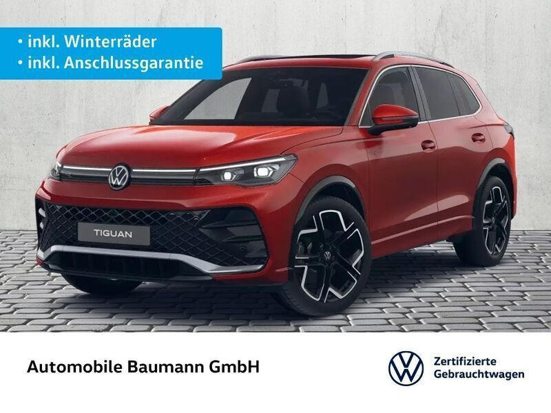 Persimmon red metallic Gebraucht 2024 VW Tiguan R-line SUV | 49.850 € (Guter Preis) - Bild 1/4