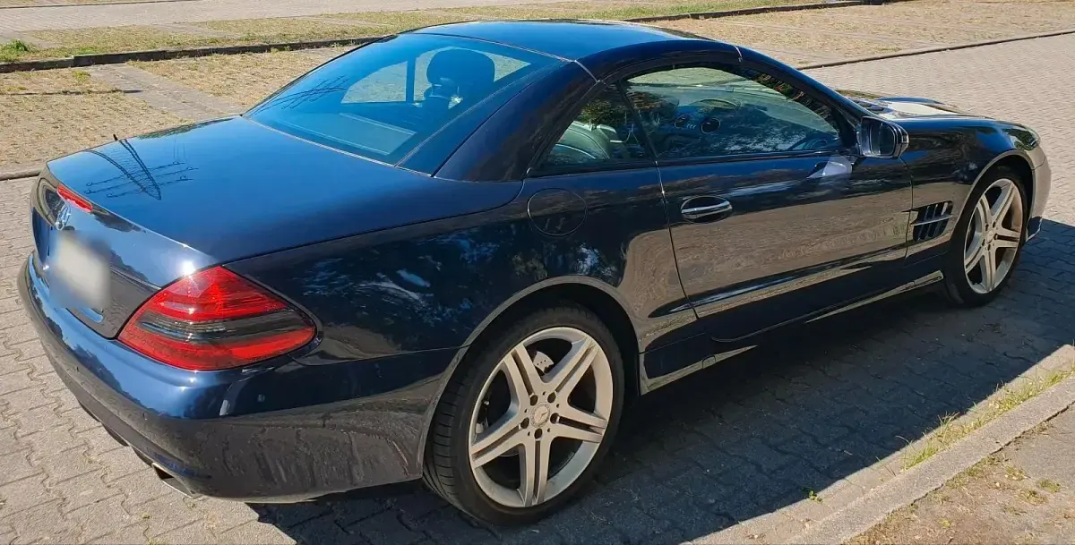Gebraucht Mercedes SL280 231 PS (169 kW) 2009 Blau Cabrio