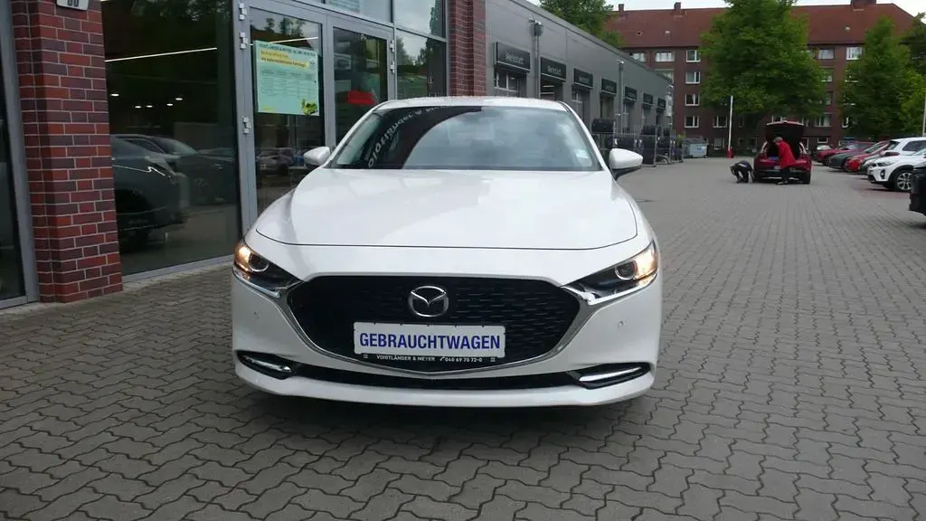 Brugt Mazda 3 186 HK (136 kW) 2021 Hvid Sedan