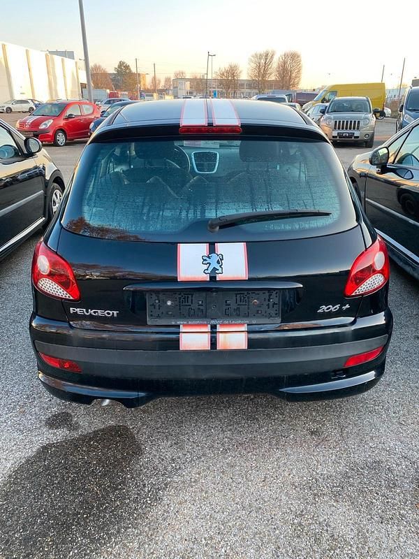 Gebraucht Peugeot 206+ 2012 Schwarz Kleinwagen