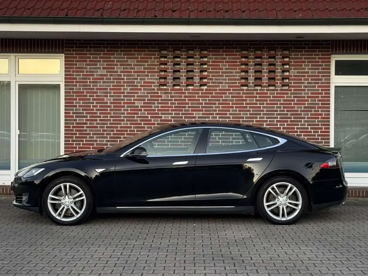 Brugt Tesla Model S 225 kW (306 HK) 2014 Sort Hatchback