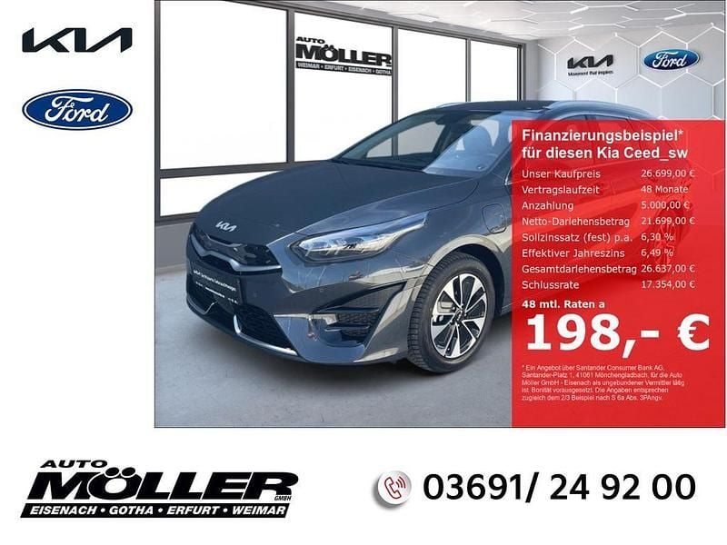 Pentalmetal metallic (metallic) Gebraucht 2024 Kia Ceed Sportswagon Spirit Kombi | 26.699 € (Fairer Preis) - Bild 1/3