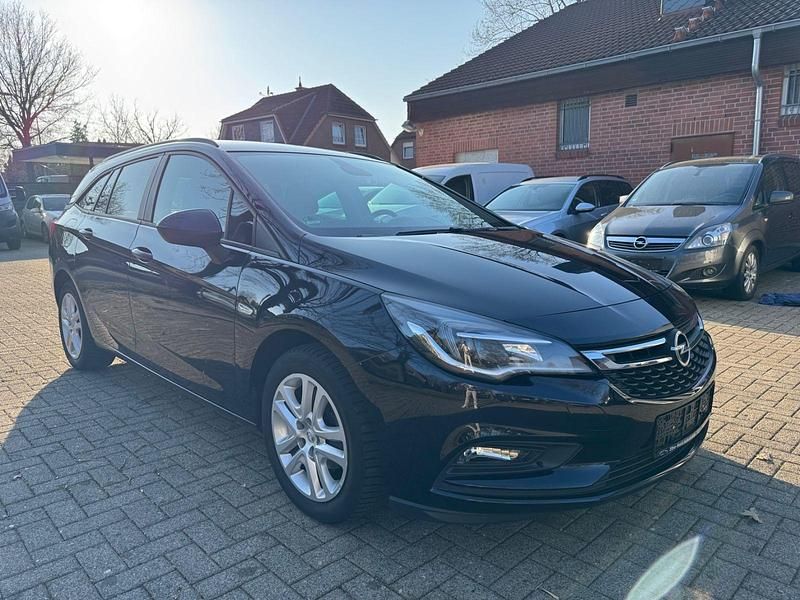Gebraucht Opel Astra Business 110 PS (80 kW) 2018 Blau Kombi