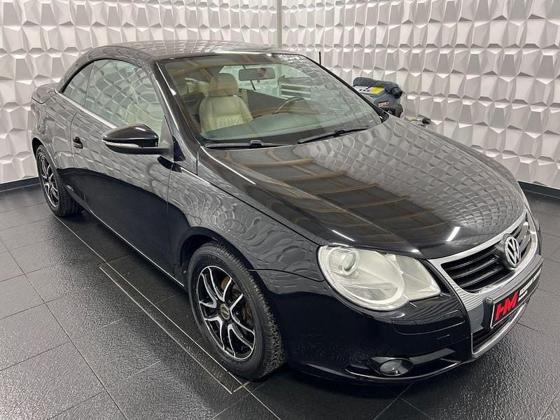 Gebraucht VW Eos 122 PS (89 kW) 2009 Schwarz Cabrio