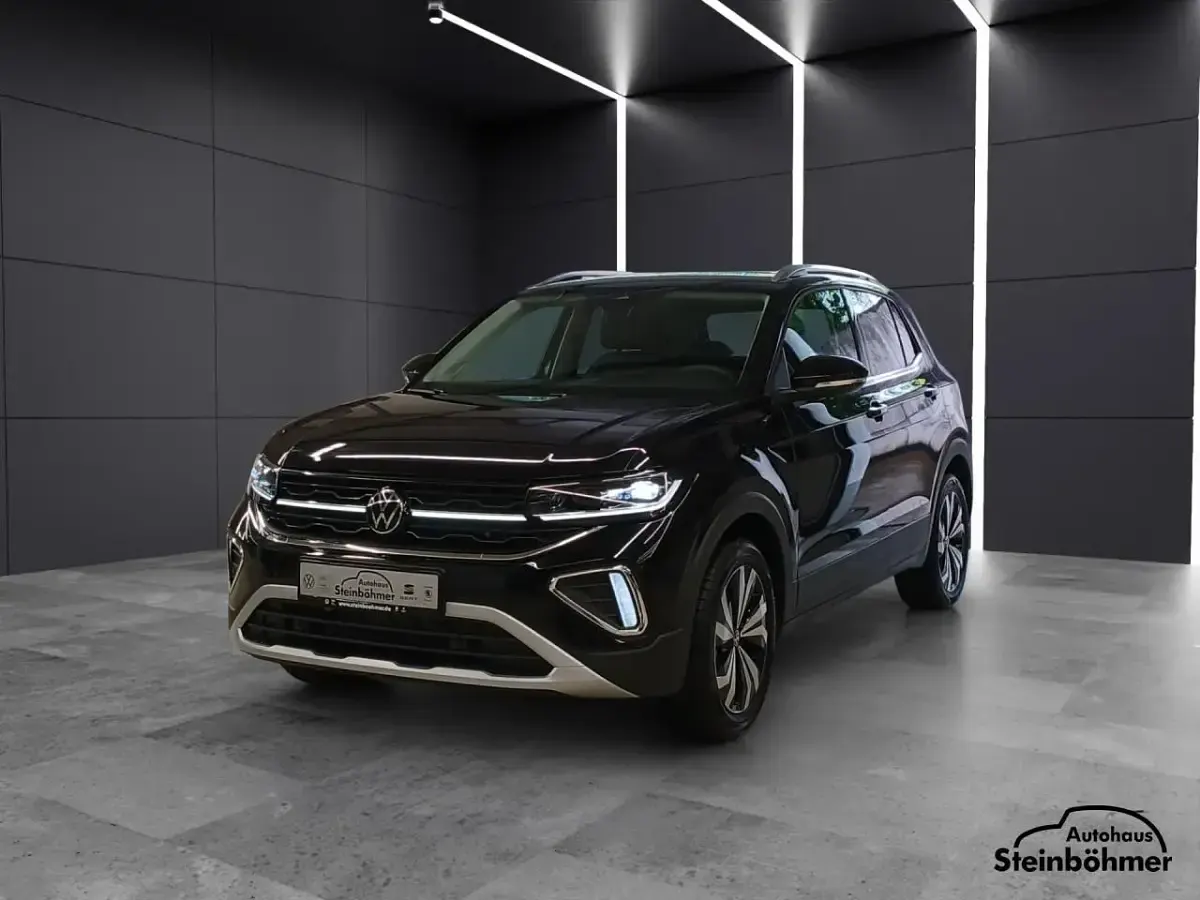 Neu VW T-Cross Comfortline 116 PS (85 kW) 2025 Deep black perleffekt (schwarz) SUV