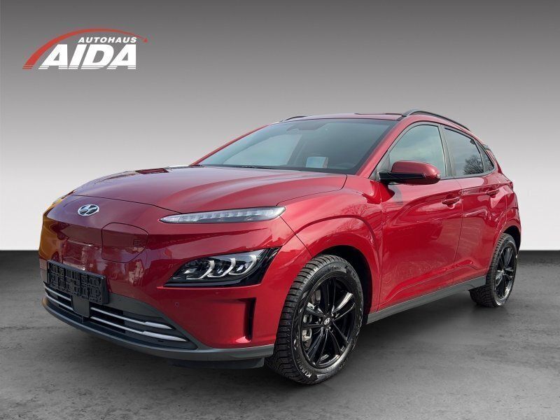 Rot Gebraucht 2022 Hyundai Kona Prime SUV | 27.450 € (Teuer) - Bild 1/4