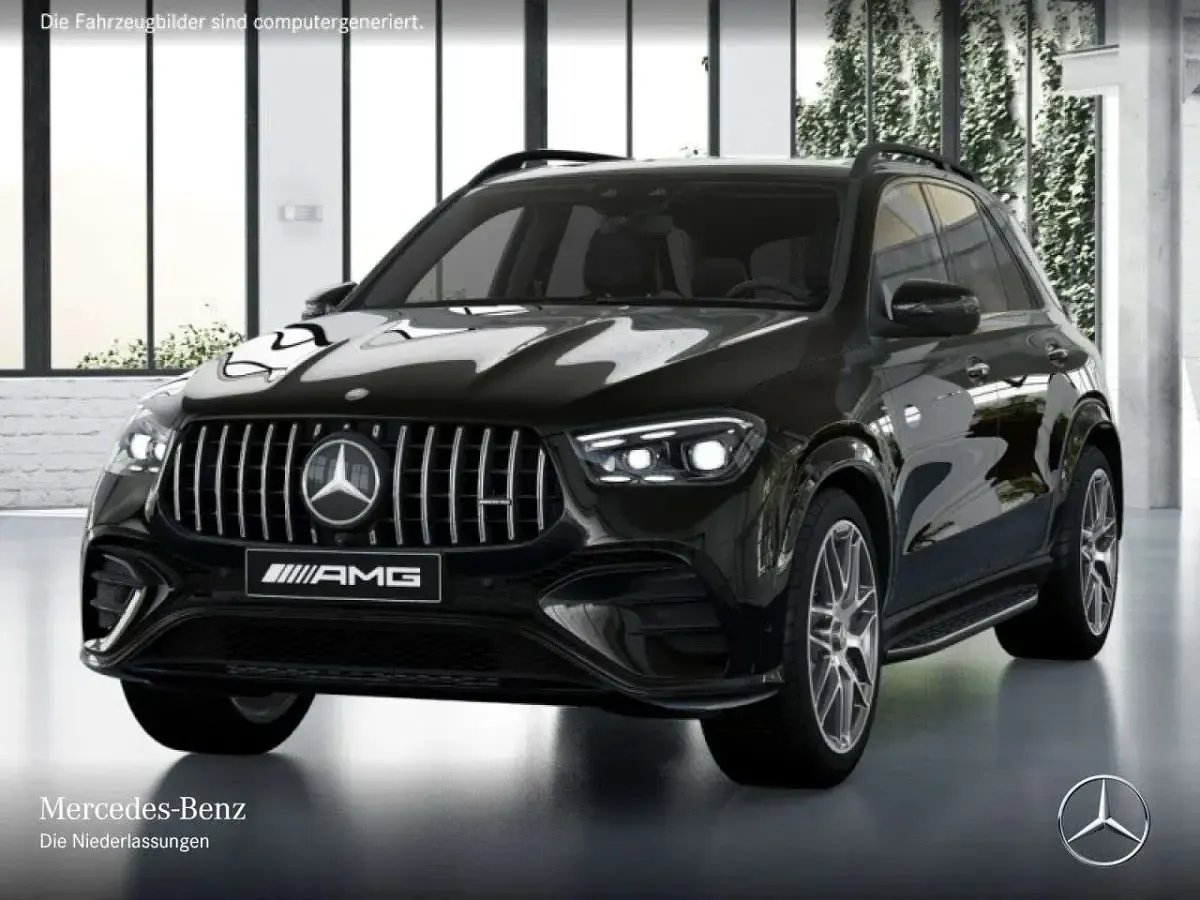 Gebraucht Mercedes GLE53 AMG Night 435 PS (319 kW) 2025 Schwarz SUV