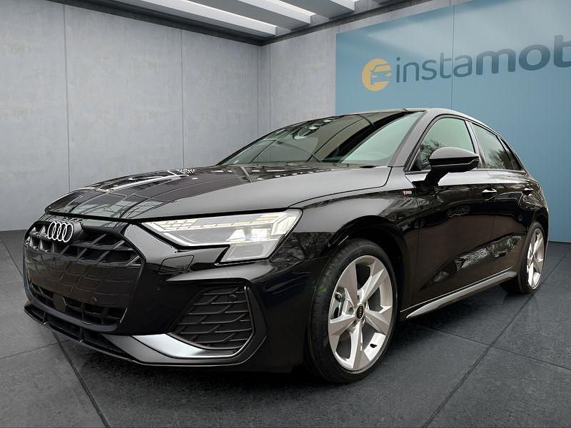 Schwarz Neu 2025 Audi A3 Limousine | 50.249 € - Bild 1/4