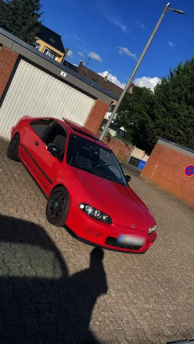 Usata Honda Civic 1993 Rosso Coupé