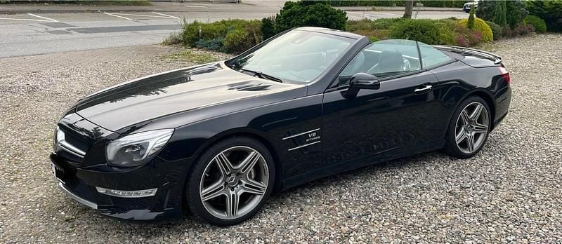 Schwarz Gebraucht 2012 Mercedes SL63 AMG AMG Cabrio | 68.000 € (Superpreis) - Bild 1/4