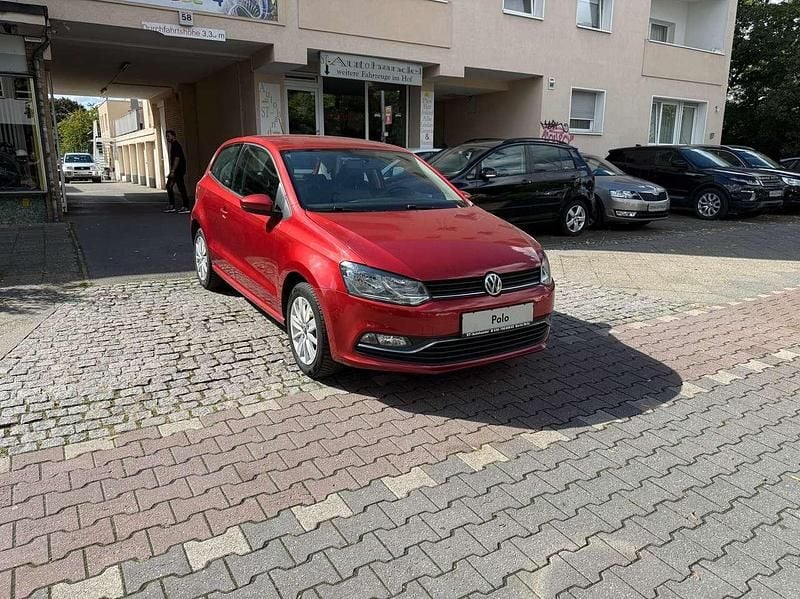 Sunsetred Gebraucht 2014 VW Polo Comfortline Kleinwagen | 4.990 € (Fairer Preis) - Bild 1/4