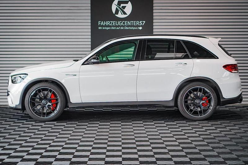 Gebraucht Mercedes GLC63 AMG AMG 510 PS (375 kW) 2021 Weiß SUV