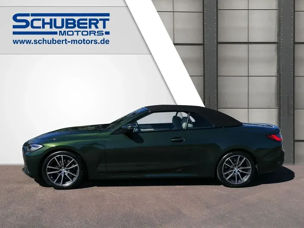 Gebraucht BMW 420 Cabriolet Sport Line 190 PS (139 kW) 2023 Grün Cabrio