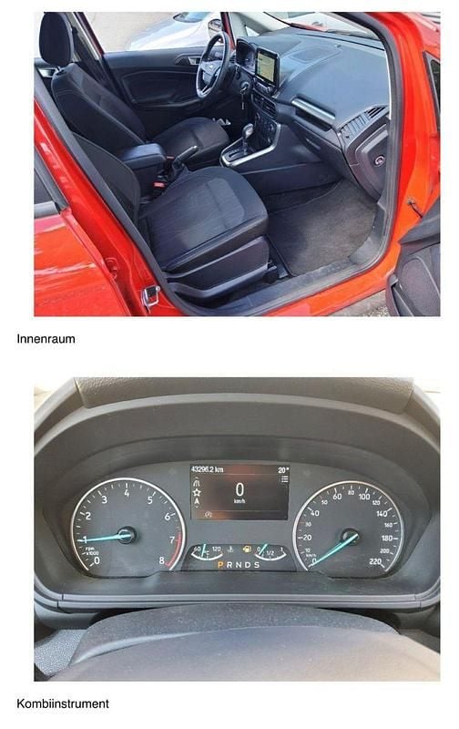 Gebraucht Ford Ecosport Cool & Connect 125 PS (91 kW) 2018 Rot SUV