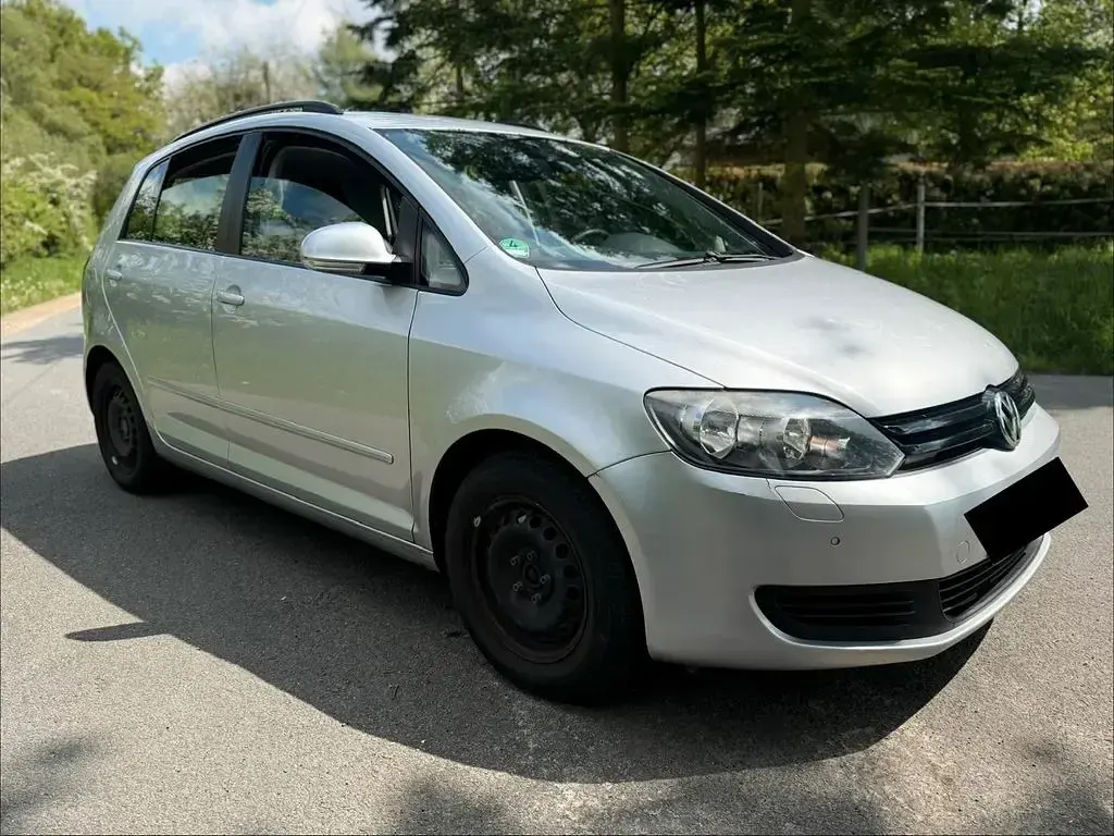 Gebraucht VW Golf Plus Cross Trendline 110 PS (80 kW) 2009 Silber Van / Kleinbus