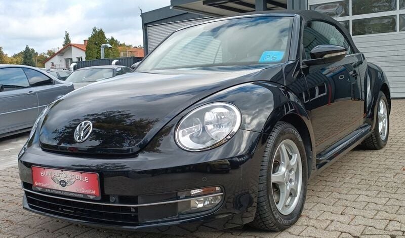 Schwarz Gebraucht 2014 VW Beetle Cabrio | 9.990 € (Superpreis) - Bild 1/4