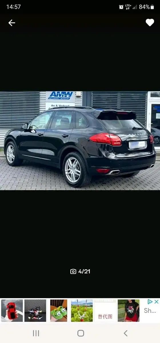 Gebraucht Porsche Cayenne 245 PS (180 kW) 2012 Schwarz SUV