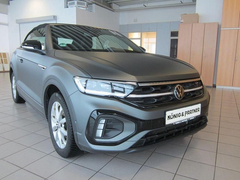 Gebraucht VW T-Roc Cabriolet R-line Edition 150 PS (110 kW) 2023 Grau Cabrio