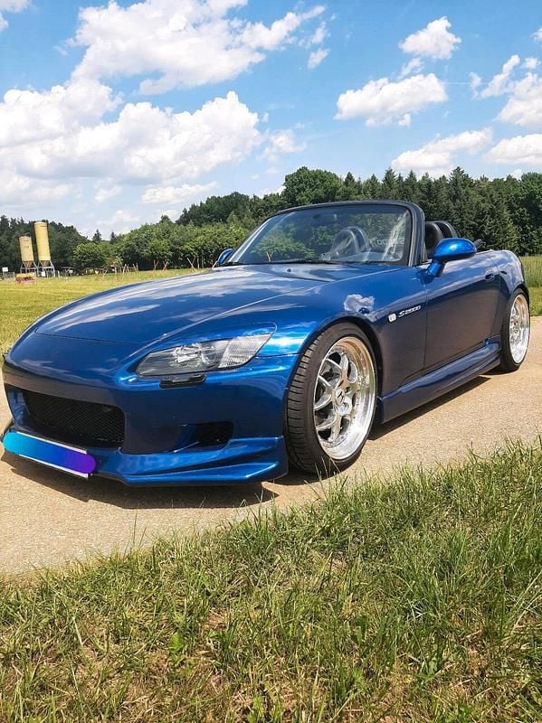 Blau Gebraucht 2001 Honda S 2000 S Cabrio | 29.999 € (Etwas zu teuer) - Bild 1/4