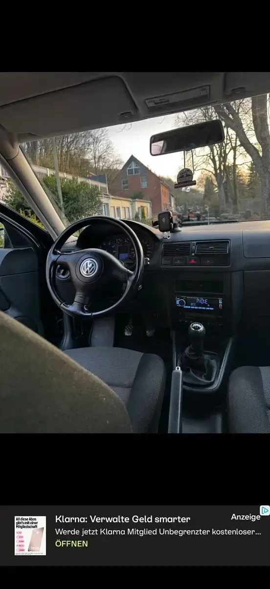 Gebraucht VW Golf IV Edition 75 PS (55 kW) 2000 Schwarz Kleinwagen