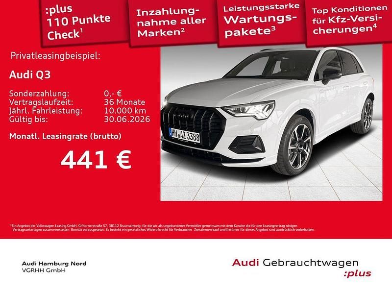 Gebraucht Audi Q3 S-Line 190 PS (139 kW) 2025 2y gletscherweiß metallic SUV