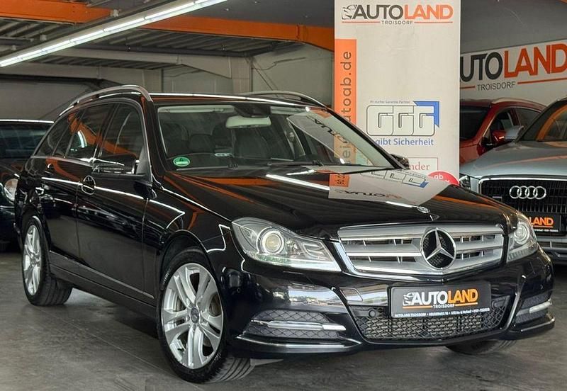 Schwarz Gebraucht 2013 Mercedes C220 Limousine | 7.799 € (Guter Preis) - Bild 1/4