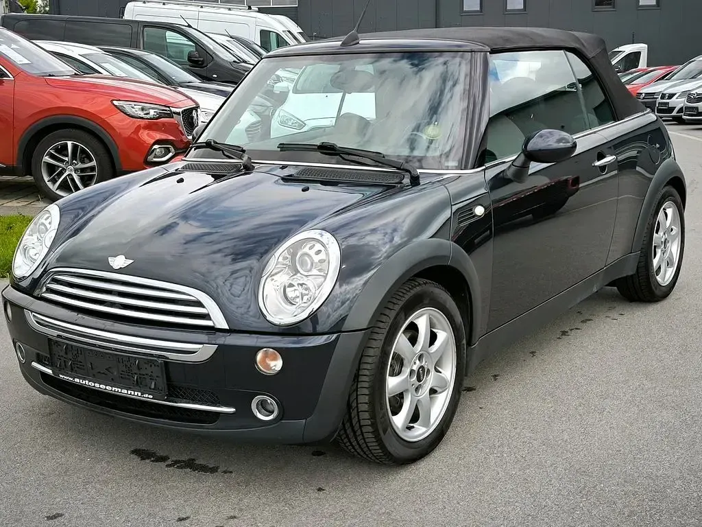 Brugt Mini Cooper Cabriolet 116 HK (85 kW) 2008 Sort Cabriolet