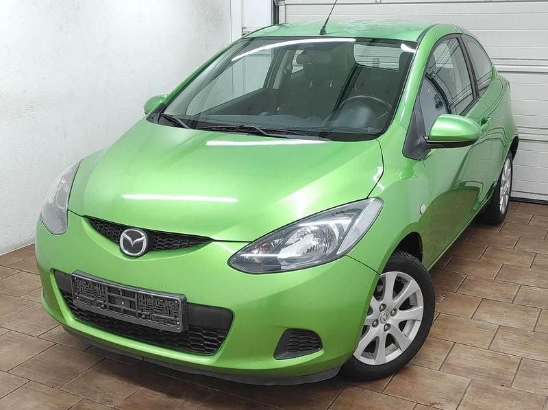 Gebraucht Mazda 2 75 PS (55 kW) 2008 Metisgrün metallic Kleinwagen