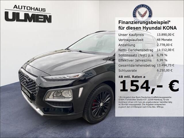 Schwarz Gebraucht 2019 Hyundai Kona YES! SUV | 13.890 € (Guter Preis) - Bild 1/4