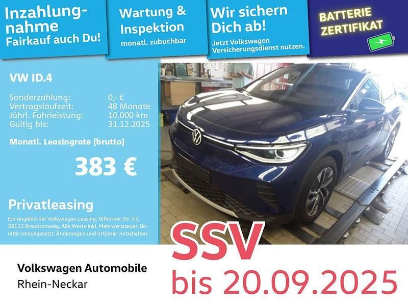 Blue dusk metallic Gebraucht 2025 VW ID.4 Pure SUV | 34.991 € (Fairer Preis) - Bild 1/2
