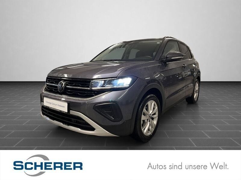 Rauchgrau metallic (metallic) Gebraucht 2024 VW T-Cross Life SUV | 21.600 € (Fairer Preis) - Bild 1/4