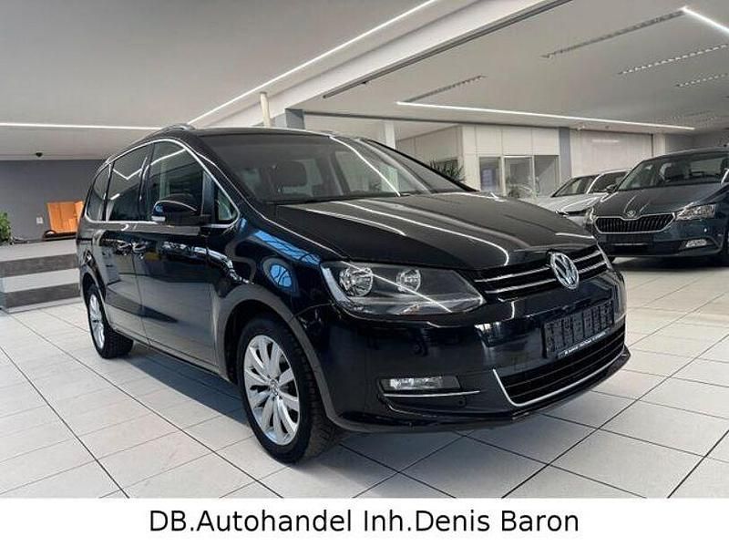 Gebraucht VW Sharan Highline 184 PS (135 kW) 2015 Schwarz Van / Kleinbus