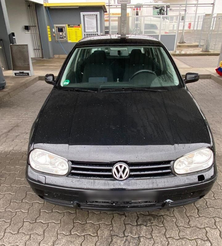 Schwarz Gebraucht 1998 VW Golf IV Highline Limousine | 650 € (Superpreis) - Bild 1/4