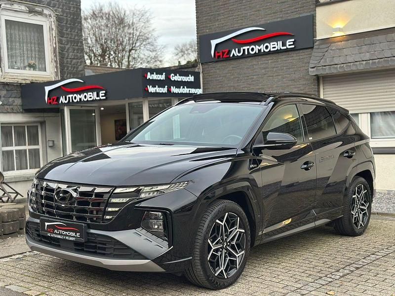 Schwarz Gebraucht 2021 Hyundai Tucson N Line SUV | 26.990 € (Etwas zu teuer) - Bild 1/4