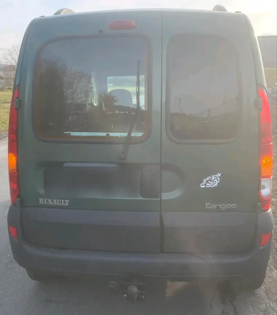 Używany Renault Kangoo 95 KM (69 kW) 2007 Zielony Minivan
