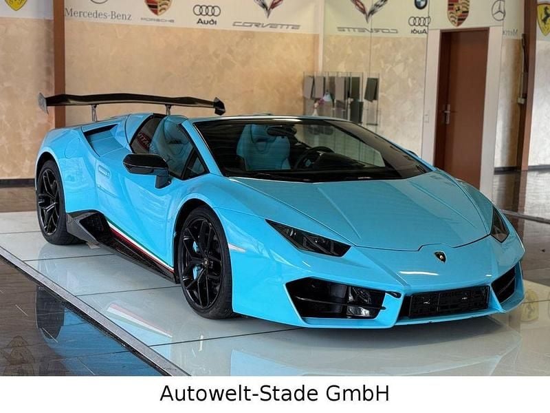 Gebraucht Lamborghini Huracán 579 PS (425 kW) 2017 Blau Cabrio