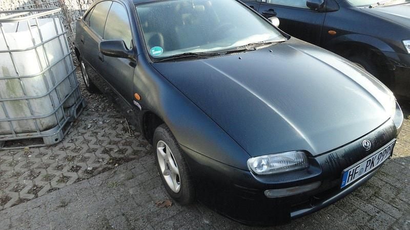 Gebraucht Mazda 323 88 PS (64 kW) 1995 Blau Coupé