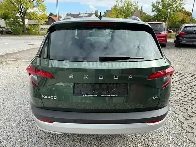 Gebraucht Skoda Karoq Scout 4x4 150 PS (110 kW) 2020 Grün SUV