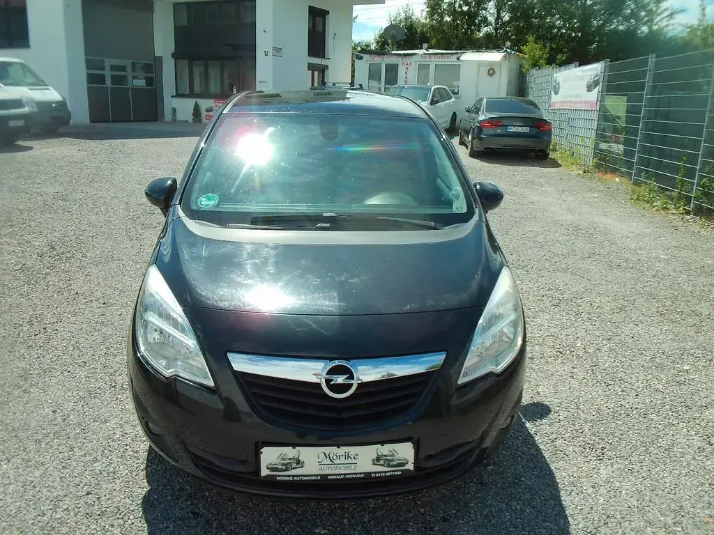 Gebraucht Opel Meriva Edition 120 PS (88 kW) 2012 Schwarz Van / Kleinbus