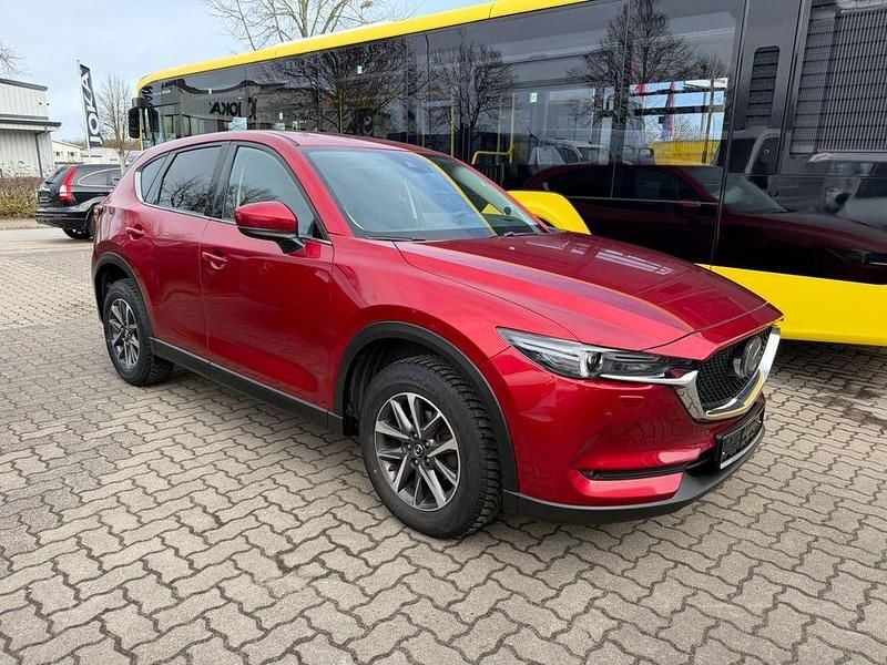 Gebraucht Mazda CX-5 194 PS (142 kW) 2021 Rot SUV