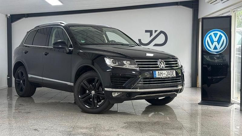 Schwarz Gebraucht 2017 VW Touareg SUV | 21.950 € (Superpreis) - Bild 1/4