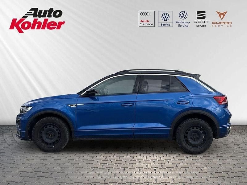 Gebraucht VW T-Roc Sportline 150 PS (110 kW) 2021 Ravennablau metallic SUV