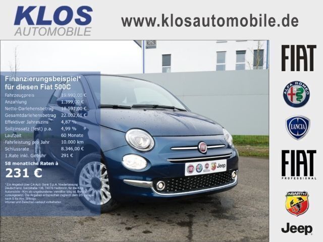 Weiß Gebraucht 2024 Fiat 500C Dolcevita Cabrio | 19.990 € (Teuer) - Bild 1/1