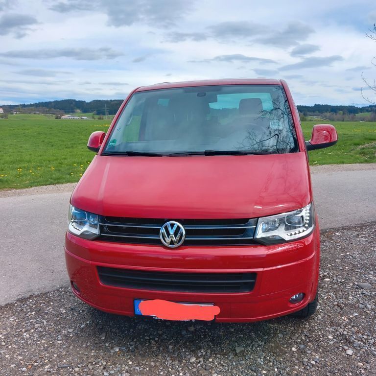 Rot Gebraucht 2013 VW T5 Comfortline Van | 25.000 € (Superpreis) - Bild 1/4