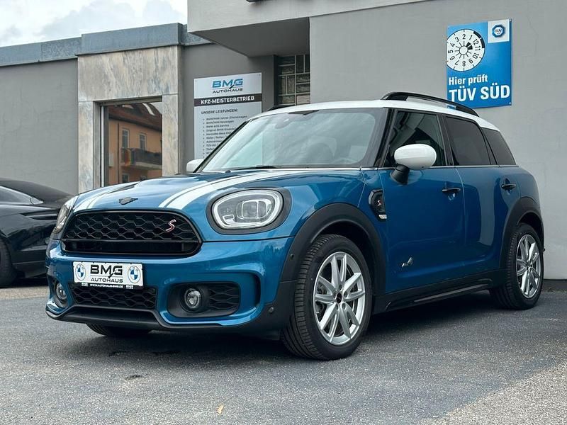Blau Gebraucht 2021 Mini John Cooper Works Countryman SUV | 34.490 € (Etwas zu teuer) - Bild 1/4