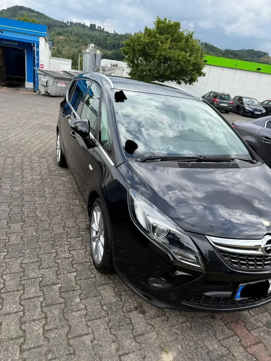 Gebraucht Opel Zafira Tourer 140 PS (102 kW) 2013 Schwarz Van / Kleinbus