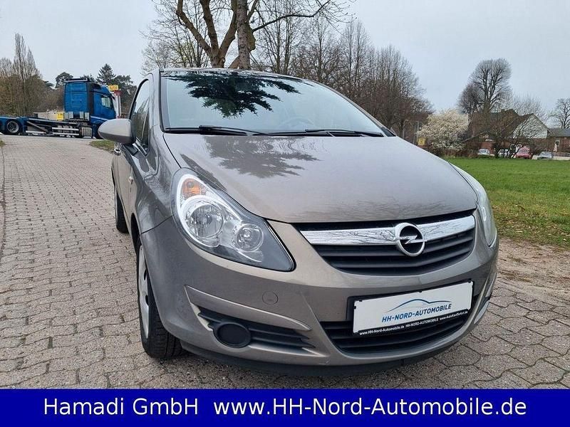 Gebraucht Opel Corsa Edition 69 PS (50 kW) 2010 Grau Kleinwagen